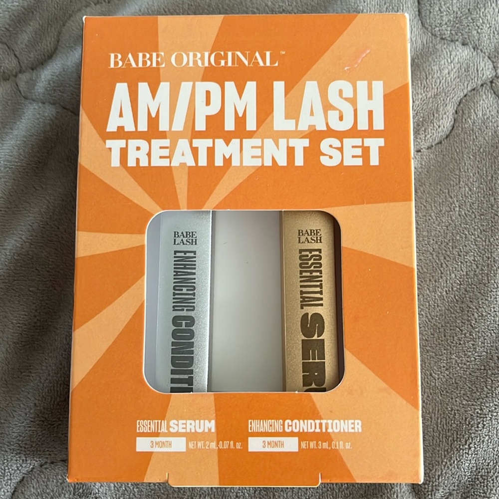 New Babe Lash AM/PM last treatment set